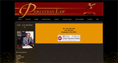 Desktop Screenshot of perlsteinlaw.com